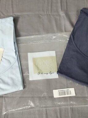 Wynne Layers Women's 3XL Tank Top 2-Pack Blue Gray Scoop Neck Sleeveless Knit